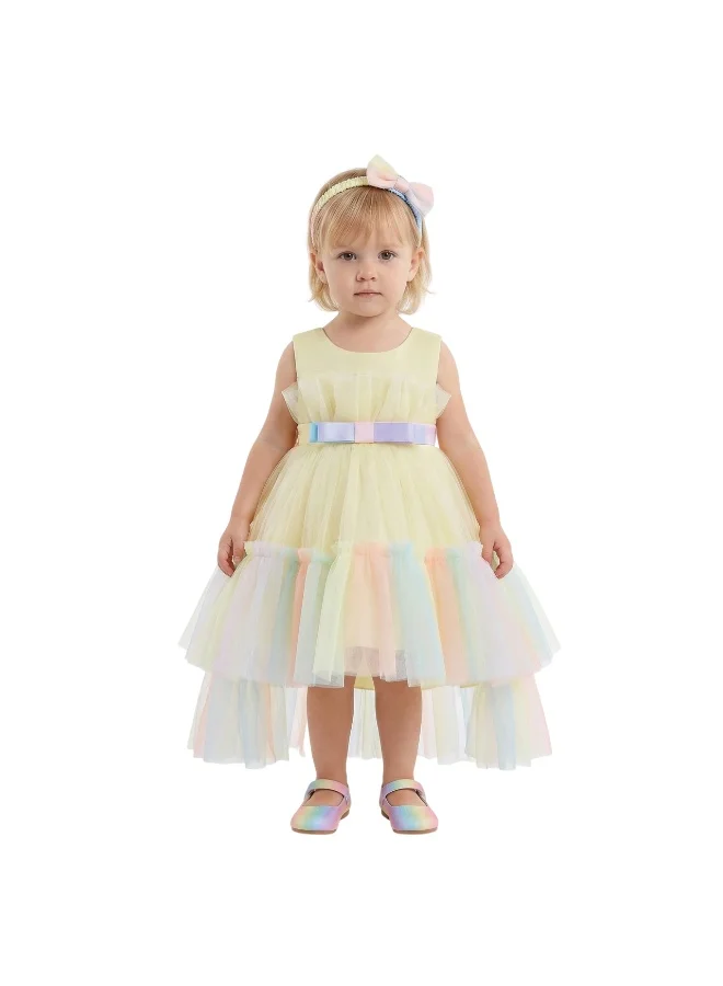 دىدانيالا فستان تول بألوان قوس قزح